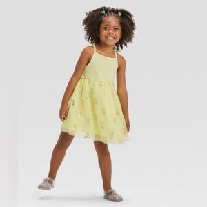 Yellow Dress with Gold Accents